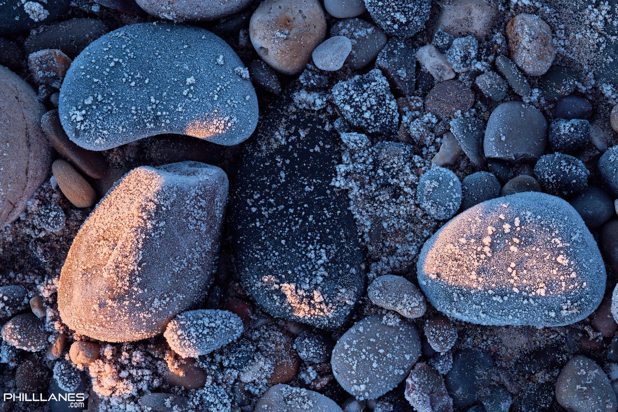 Freezing Pebbles.