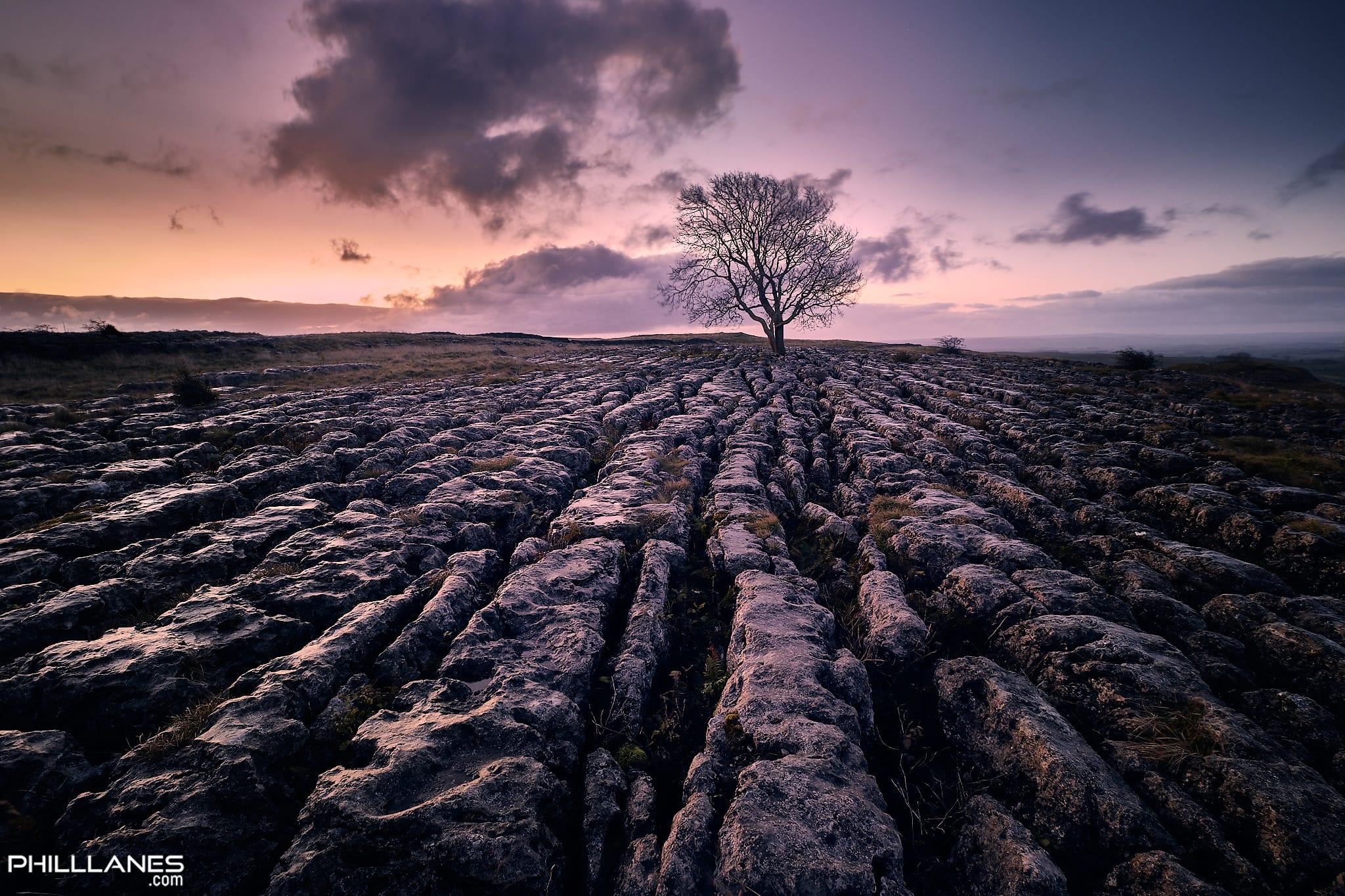 Malham Alone.